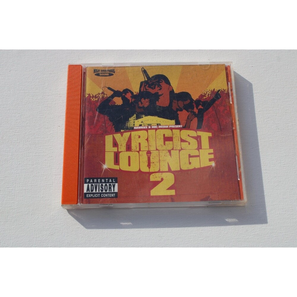 Various - Lyricist Lounge 2 CD 2000 Rawkus Hip Hop Compilation